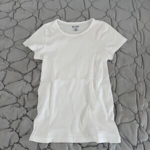 John Galt White Halie Tee - One Size